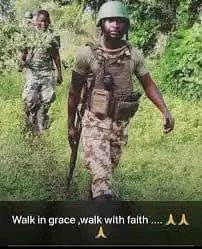 Bellotsoho's tweet image. Lt. Hamza S. Buba is my man of the year 2020:
  He was killed by Boko Haram in the North East while defending Nigeria. Look at what he wrote before his death:. 
     "If I die in war zone, box me up and send me home... Put my medal on my chest. Tell my mom I did my best...Tell my…