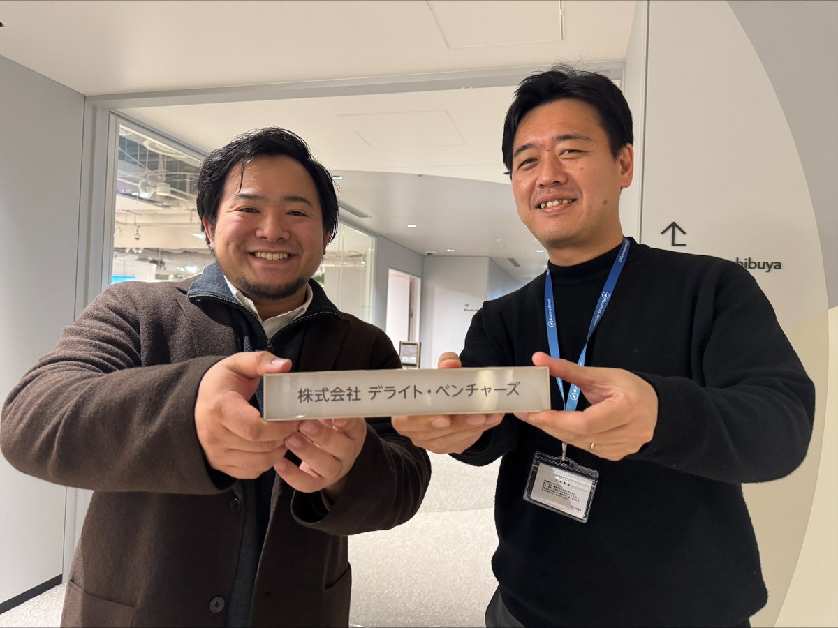 坂東 龍 @ デライト・ベンチャーズ　MP tweet media