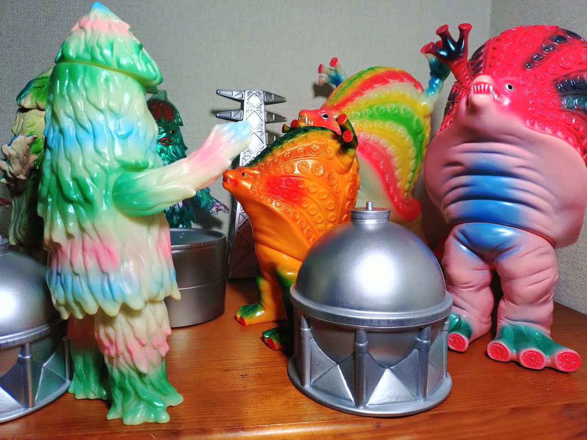 タッコング＆ザザーン（ＣＣＰ）ソフビフィギュア２体セット タッコング＆ザザーン（CCP）ソフビフィギュア2体セット