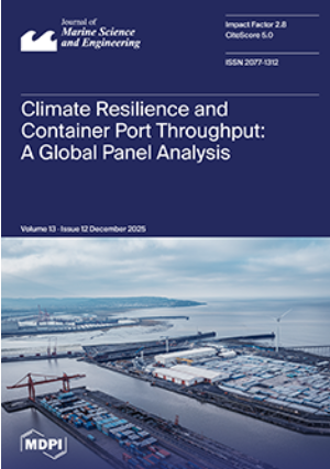 JMSE_MDPI's tweet image. 🌍📦 JMSE | Volume 13, Issue 12 (Dec 2025)
Our latest Cover Story explores how national climate resilience impacts container port throughput across 83 countries (2010–2022).
👉 mdpi.com/2077-1312/13/12
#JMSE #PortLogistics #ClimateResilience #SustainablePorts