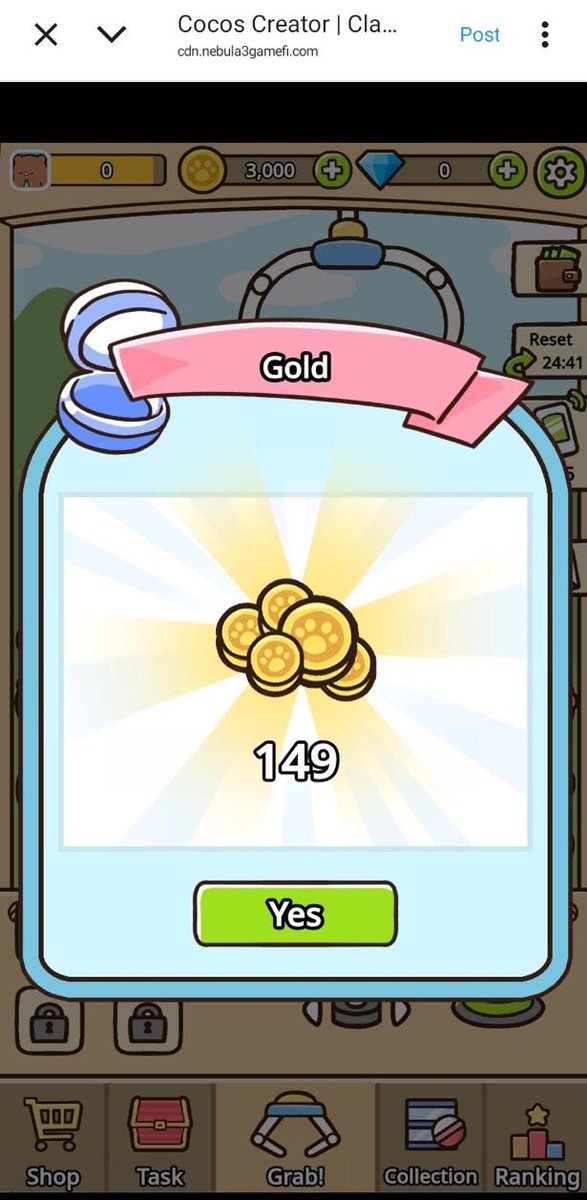 stack_026's tweet image. This game is pure healing vibes with the cutest cast ever  .
Finally winning plushies without spending my whole allowance 😂

Let keep building .
#clawmachine  #starknet #Nebula3GameFi