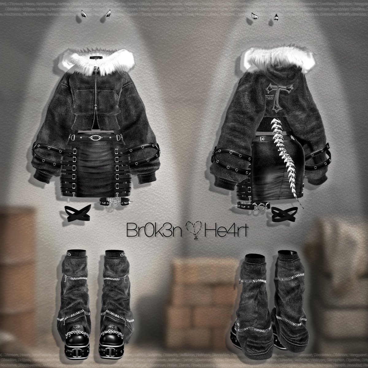 💜【RT Event】💜  
✚Br0k3n_🖤He4rt//† 「18アバター対応」
[A shattered heart, sharpened into Art.]
💜halex.booth.pm/items/7883041💜

みんな！お会いできて嬉しいです！ Halexです！💜
どうぞよろしくお願いします🙇‍♀️!!
[RT Event] 5人
[期限] 26.01.16 ~ 26.01.24

다들! 반가워요! Halex