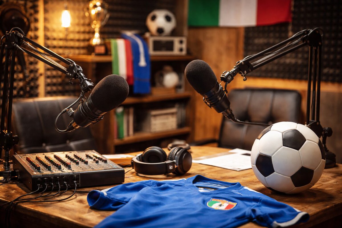 CalcioWeb's tweet image. 🎙️ Arriva "Azzurro e Storie d’Italia", il primo podcast FIGC su Spotify! Dieci episodi che raccontano oltre un secolo di calcio italiano tra trionfi e memoria collettiva. Un viaggio unico nel nostro calcio #Calcio #Podcast

calcioweb.eu/news/azzurro-e…...
