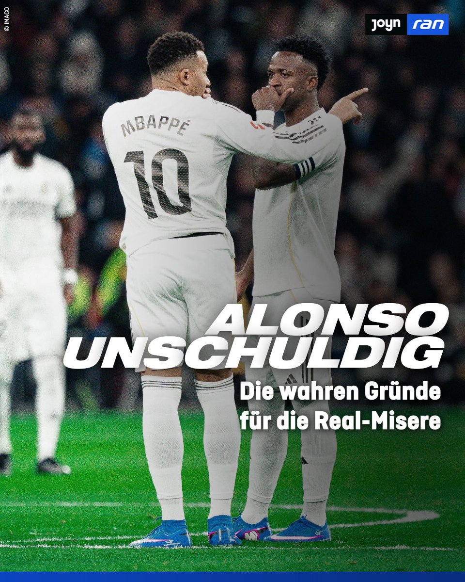 ransport's tweet image. Real ist nur noch ein Schatten seiner selbst. 🤔👉 shorturl.at/VGQLP
#ranFussball #RealMadrid #XabiAlonso