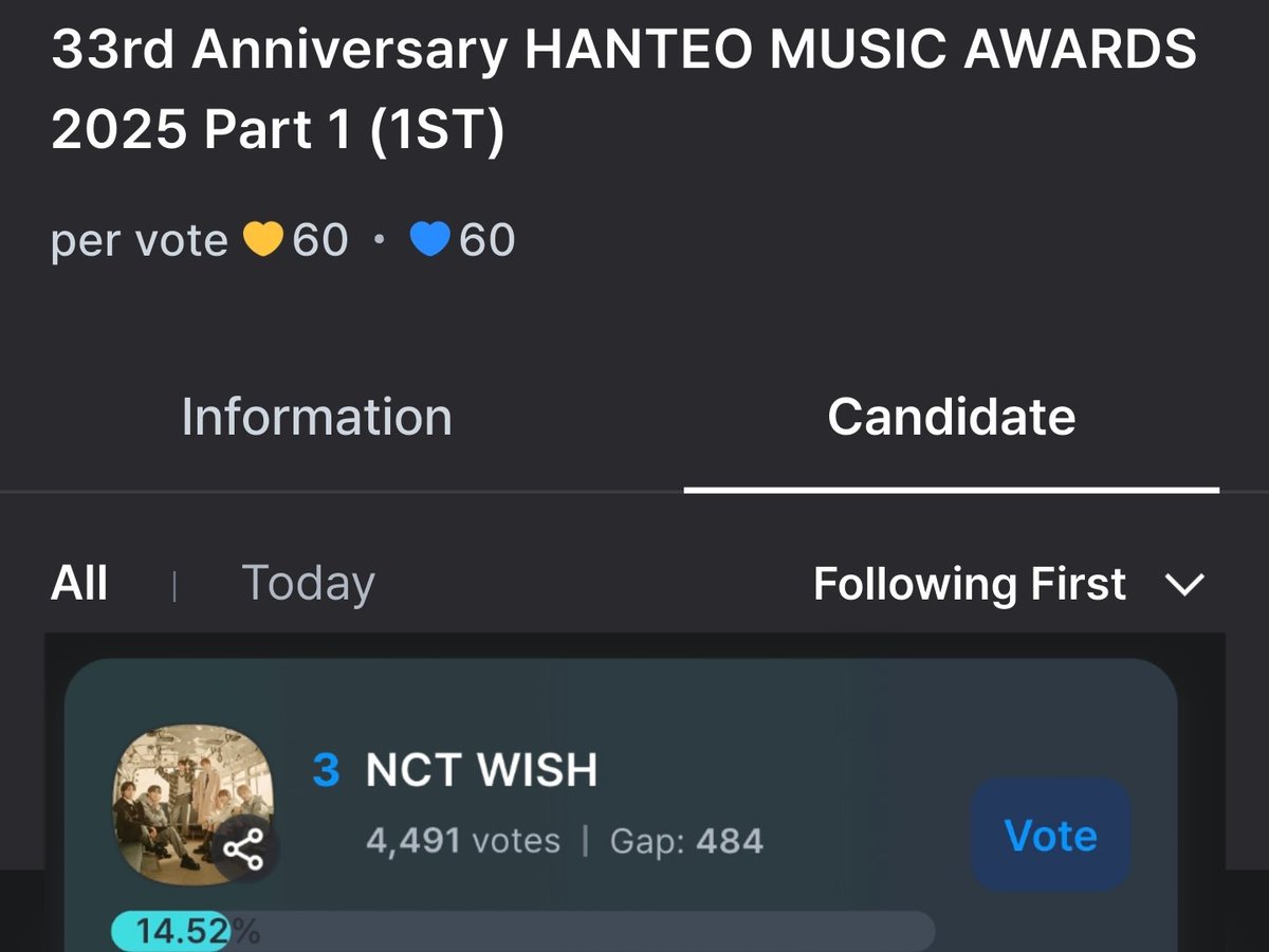 WISHtoryVOTE's tweet image. 【#วิชเส้นทูน้องวิช】
[🗳️] 2025 Hanteo Music Awards | Round 1
🏆 HANTEO TOP10

📱 Whosfan
• 1 ตั๋ว = 1 โหวต
• โหวตได้ไม่จำกัด
• ดู AD ได้ไม่จำกัด

📱 Mubeat
• โหวตได้ไม่จำกัด
• 1 ตั๋ว = 1 โหวต
• ดู AD ได้สูงสุด 30 AD = 10 ตั๋ว / ไอดี / วัน
• ดู AD ได้สูงสุด 60 AD / อุปกรณ์…