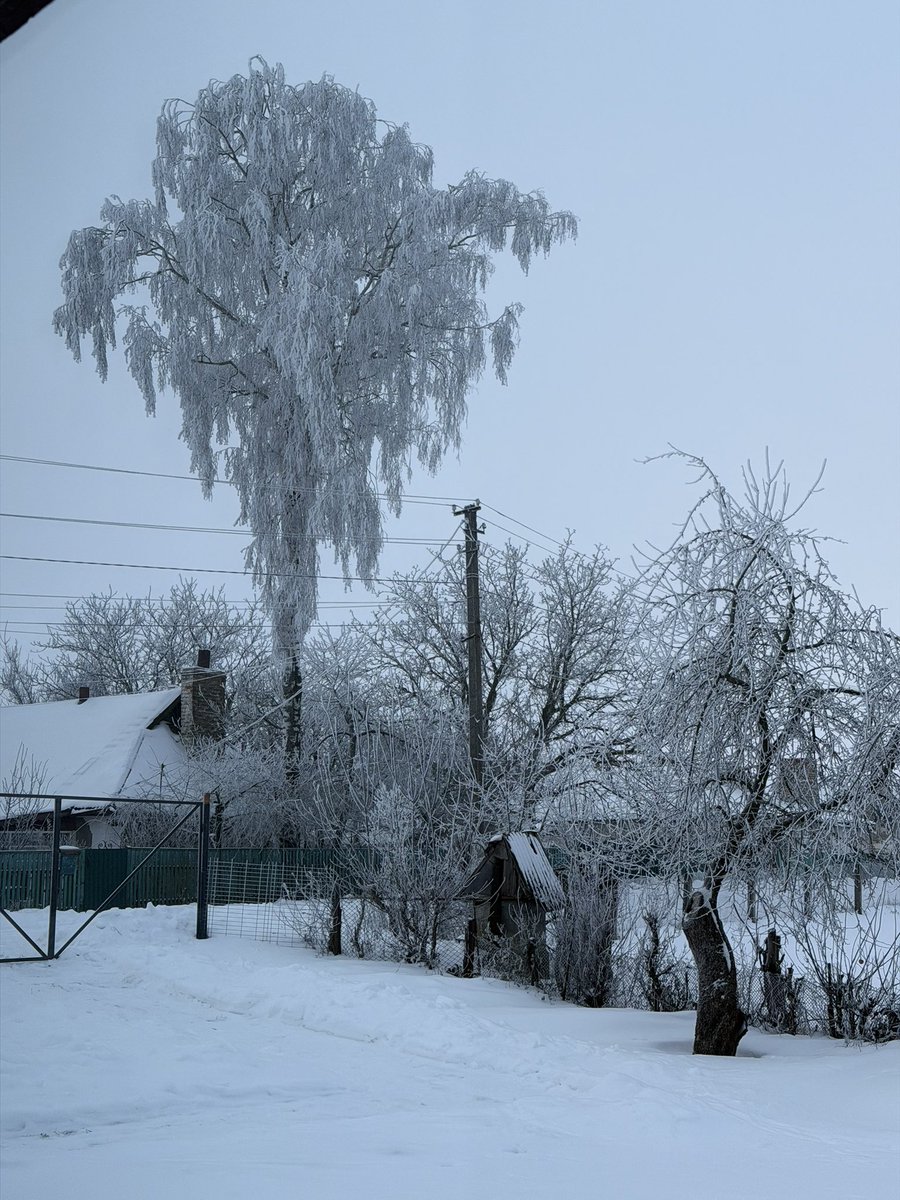 UkraineUKAid's tweet photo. Mission 18 Update
We delivered the van and aid succesfully on Wednesday, and we have some stories to tell!
But that is for another day!
Craigo Fish is on his way home right now!
I am still here for another day, and for the first time I can appreciate the beauty of this brutal weather. But my appreciation is tempered by the thought of many millions who are living in fear and cold.
Where I am has no power and water, but we have a Stove, we are warm, and believe it or not the smell of British Bacon is wafting into the lounge thanks to Craig and my Master Chef Nick Fomin
