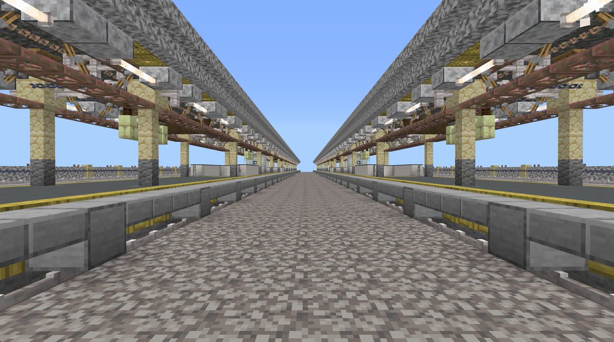 mine_shachi's tweet photo. 久々の建築
配布用の駅 https://t.co/5TKKADk3fu