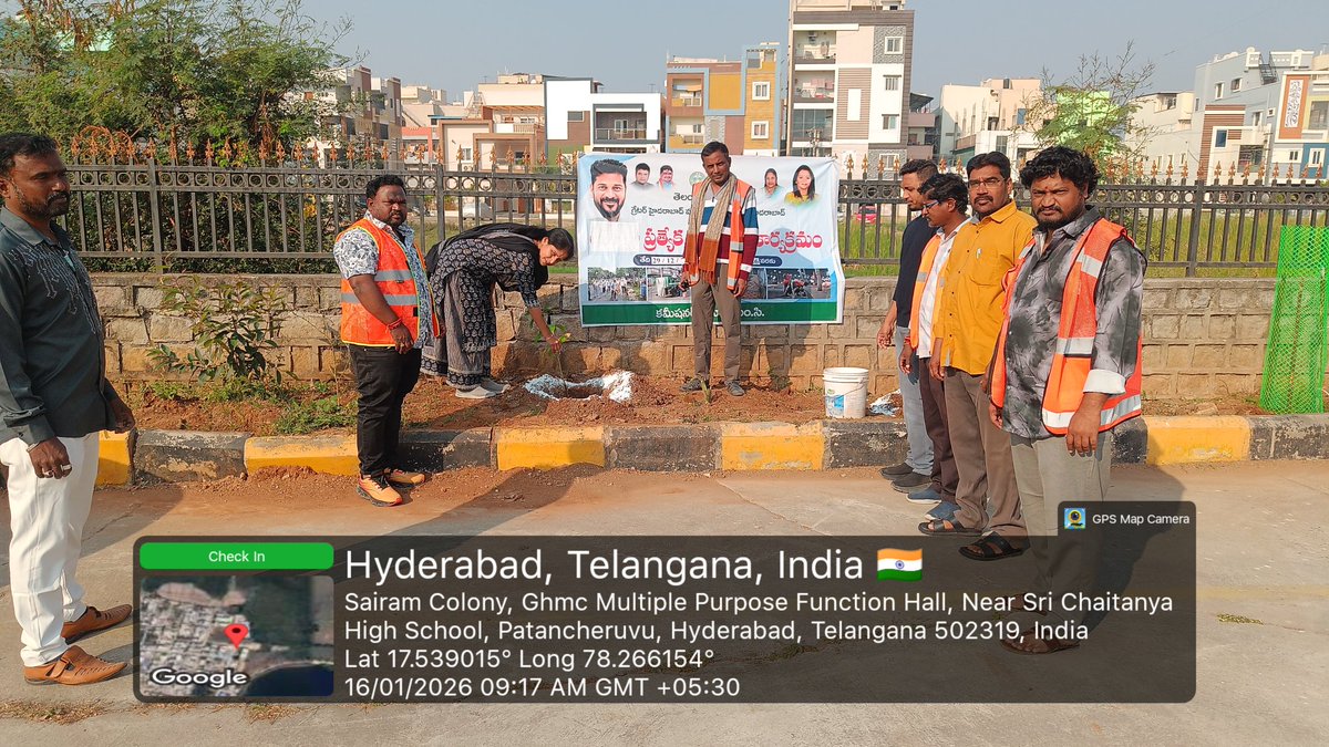 Ghmc2230208's tweet image. Spical Sanitation Drive Program. Today Conducted Rangoli &amp;amp; Plantation Program ain this Activity Patispacted DC sir ,  DYEE SWM , AE , SFA's in 263 &amp;amp; 266 Wards Circle-46 @CommissionrGHMC @ZC_SLP @gadwalvijayainc #SHS2024 #SwachhataHiSeva2024
#SanskaarSwachhata.
 @SwachhBhart