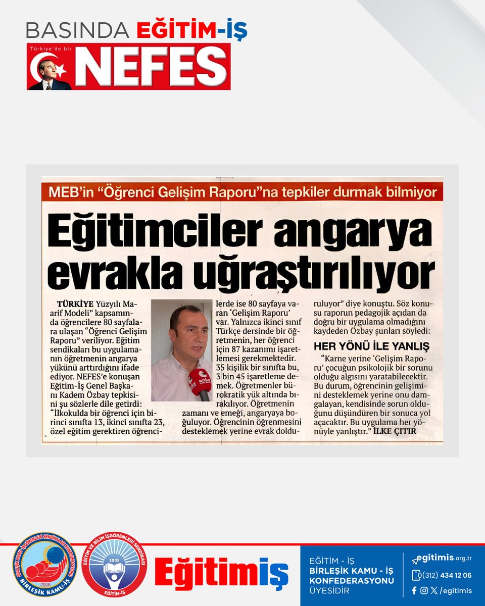 Eğitim İş Genel Merkezi tweet media