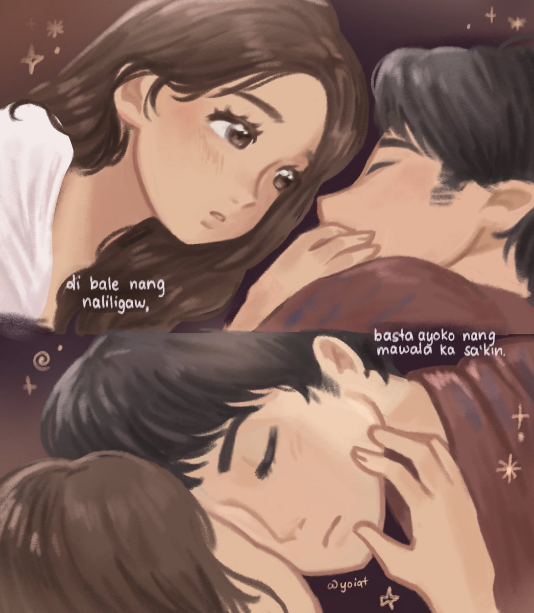 yoiqt's tweet image. di bale nang naliligaw, basta ayoko nang mawala ka sa’kin.