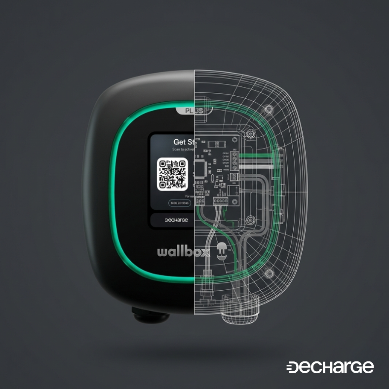 DeCharge's tweet photo. World-class hardware. 
One coordinated charging network. 

That's what we are building at DeCharge ⚡️ https://t.co/g7aZY2dlfO