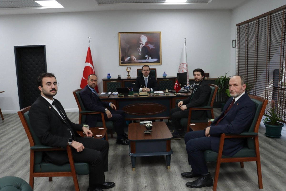 📍 Zonguldak

Saadet Partisi Zonguldak İl Başkanımız Sayın Burak Erol başkanlığında;
İl STK ve Halkla İlişkiler Başkanımız Sayın Muhammed Boz ve
Merkez İlçe Başkanımız Sayın İsmail Üstünyer ile birlikte,
Zonguldak İl Millî Eğitim Müdürü Sayın Uygar Keskin’i ziyaret ettik.