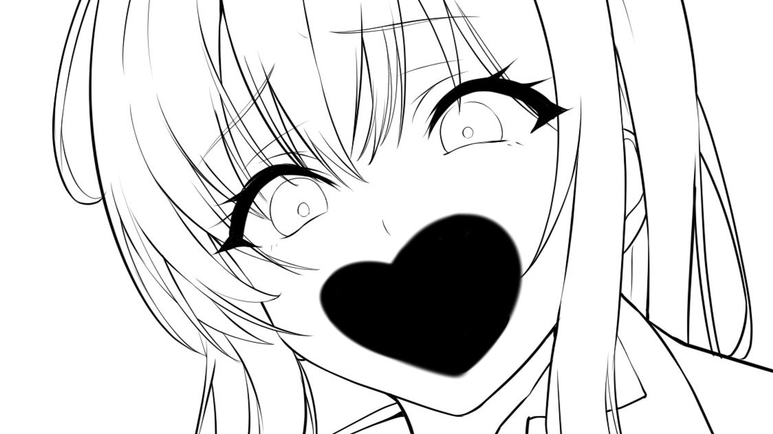 Skebご依頼作品線画進め進め(*'ω`*)
依頼文読み直していたら「まだ〇行為に慣れていない頃の」との指定があったもので…表情などを調整*
本編であんなことやこんな事がありましたが、初心に戻して、ピュアピュアのピュアな感じに仕上げていきます✦ 