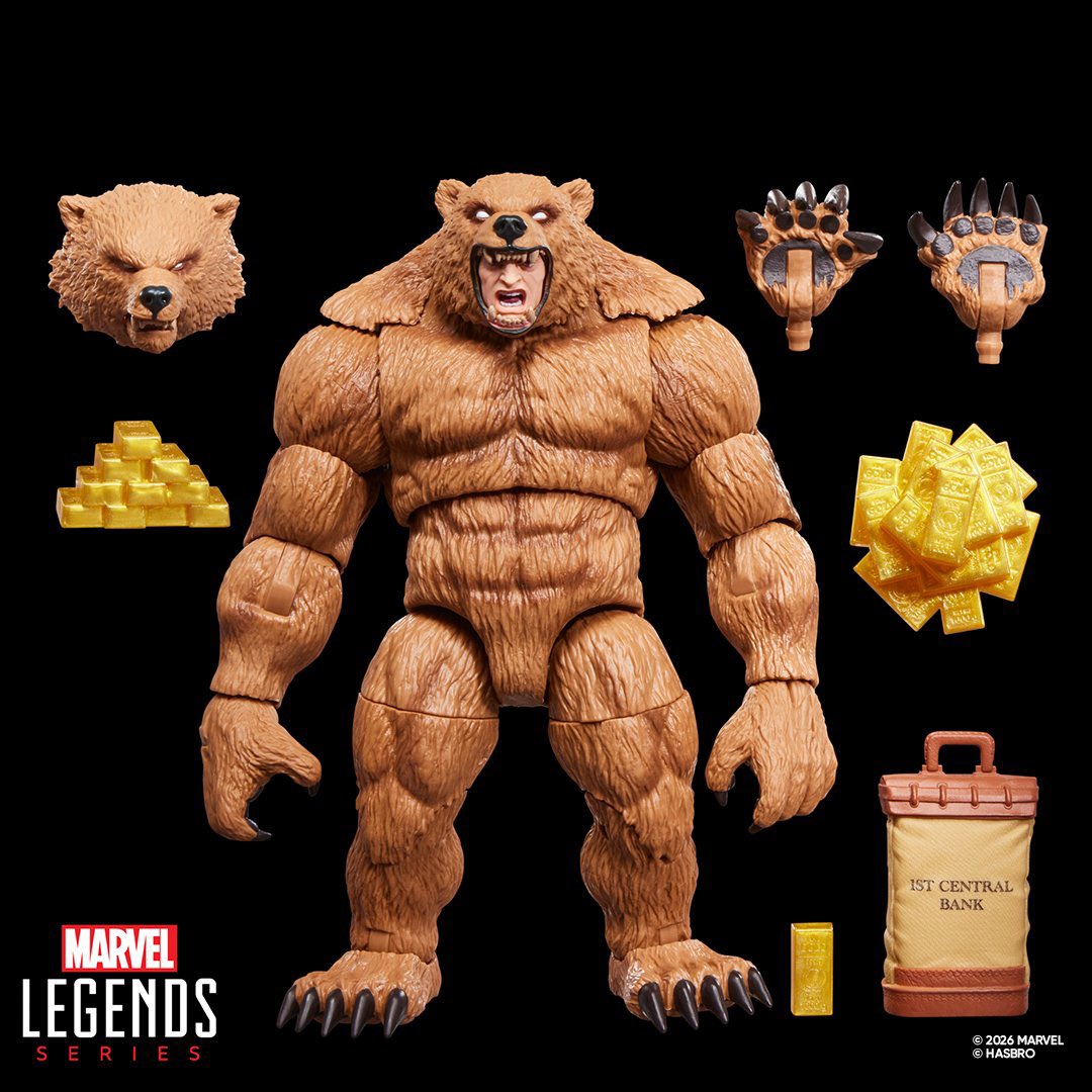 予約】Marvel Legends Marvel's Grizzly (Spider-Man) 8” Action