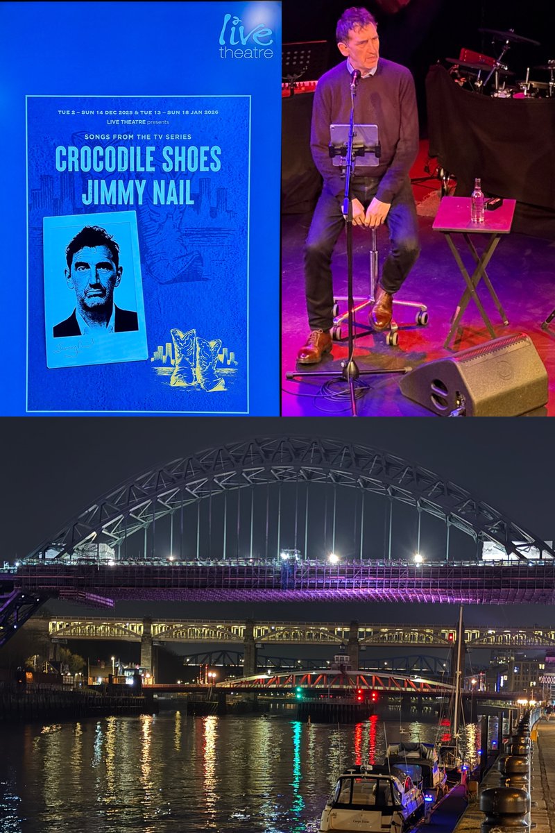 An unforgettable evening by the Big River with the superb Jimmy Nail. A lad from Longbenton who has never forgotten his roots.