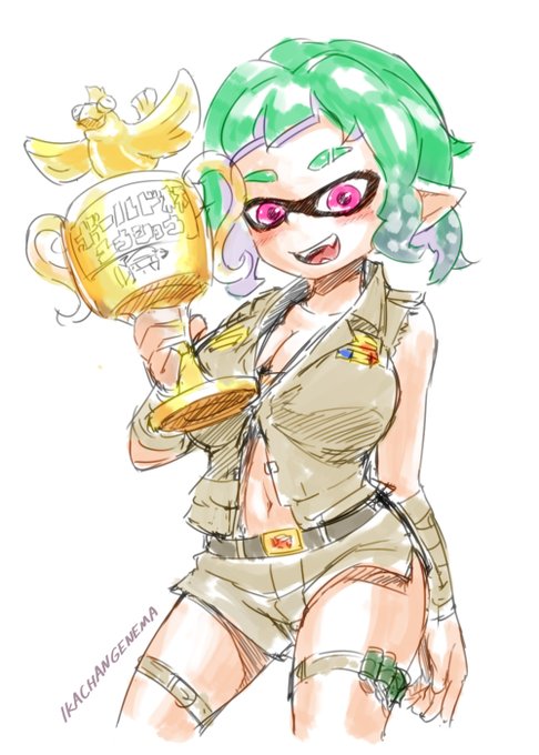 ボールド杯イメージガール
Sploosh-o-matic Cup Image Girl 