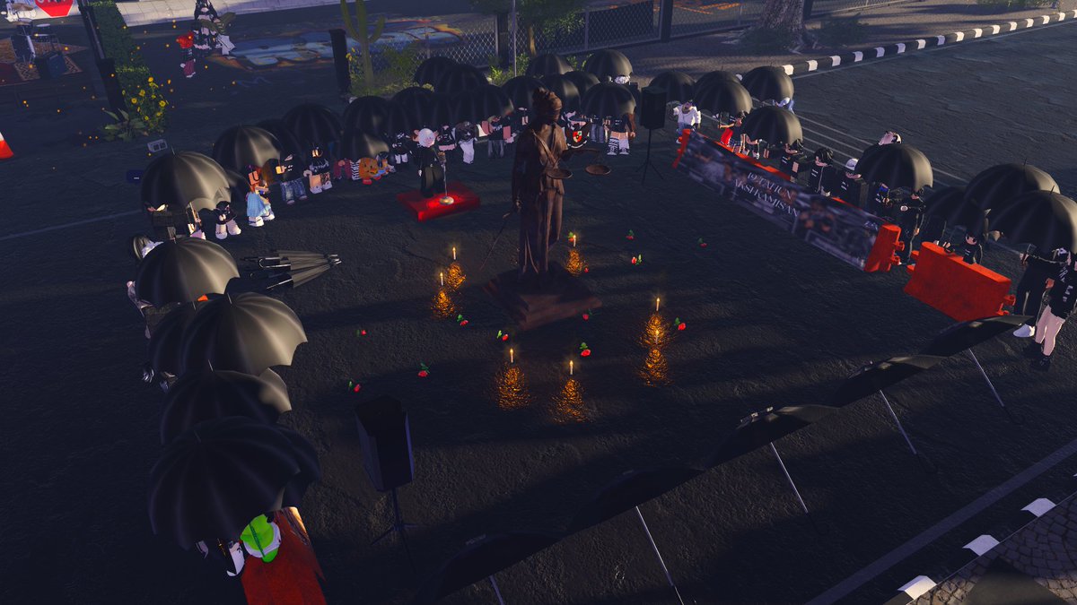 Truee07's tweet image. peringatan 19tahun Aksi Kamisan with BAYANGAN &amp;amp; KELELAWAR in Roblox❗❗❗