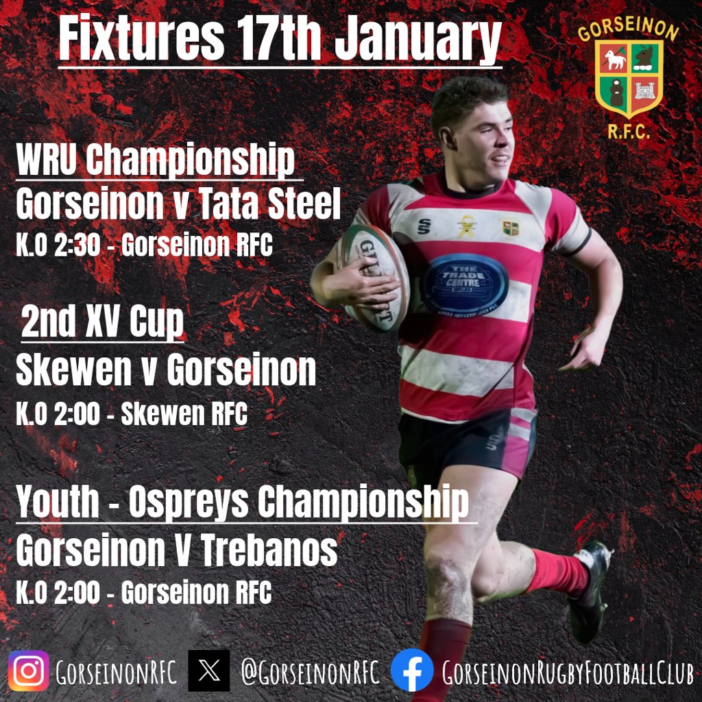 Gorseinon RFC 🔴⚪️ tweet media