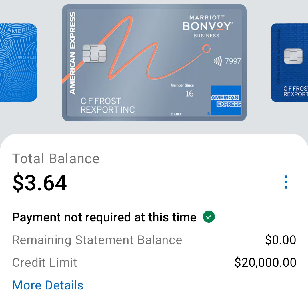 ヒルトンビジネス与信枠からマリオットビジネスへ10000ドル分トレード出来た😘 ご教示頂いた皆様にお礼申し上げます🙇 ヒルトンビジネス25000ドル  マリオットビジネス10000ドル 同時期に申し込みしたのに、何故これだけの差があるのか理解不能🥲