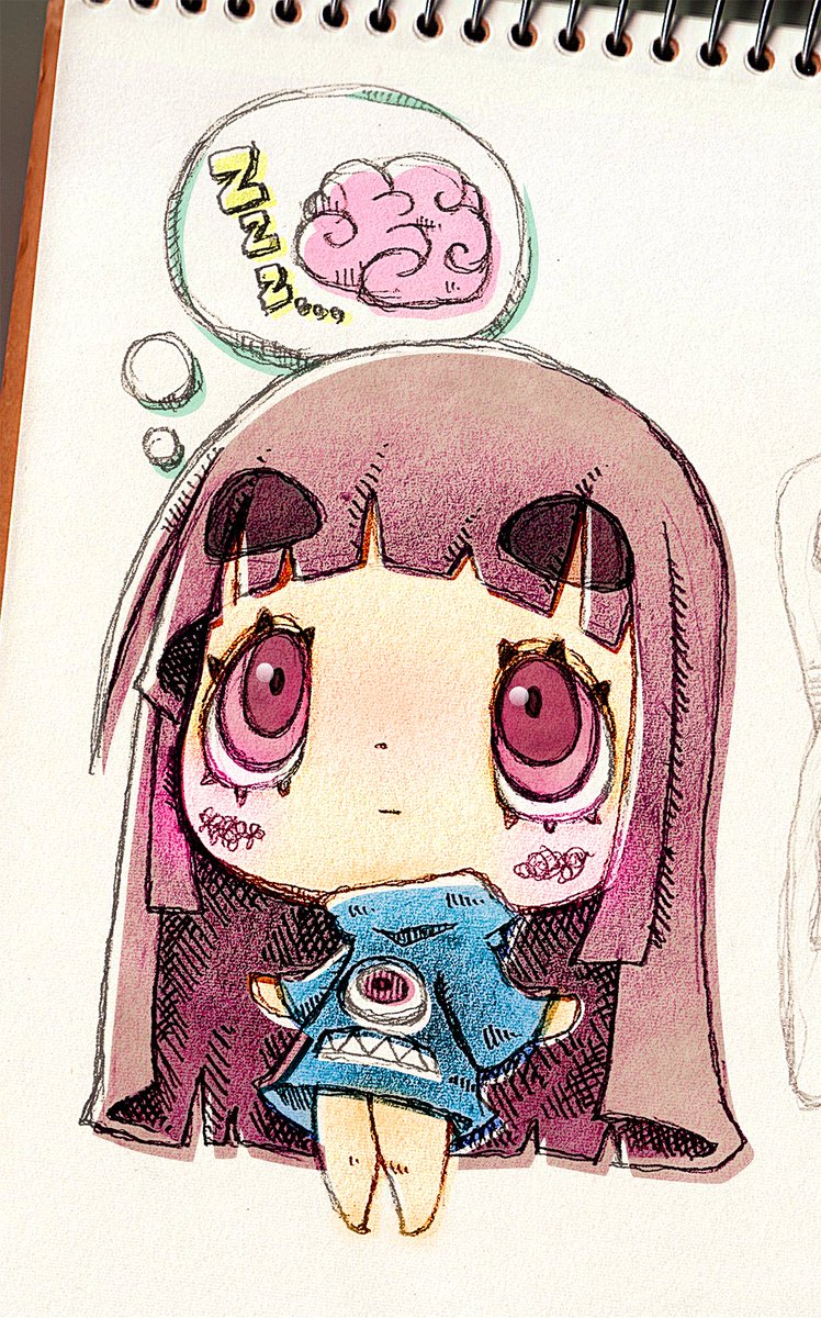 kousi_U's tweet photo. 昨年の描きかけ画がどこまで進んでたか思い出そうとしたけどそれ以前に何を描いていたかをさっぱり忘れてて未だに脳が半分寝てる気がする🧠💤
多分だらだら続けすぎた寝正月の副作用かも🤔
#アート #イラスト #0v https://t.co/G60tBMzjCr