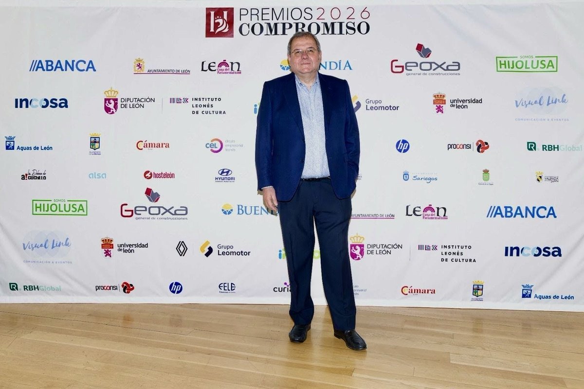 En la gala de los Premios Compromiso <a href="/Heraldo_de_Leon/">Heraldo de León</a> 🤩 Celebrando el talento, el esfuerzo y el compromiso de los leoneses.