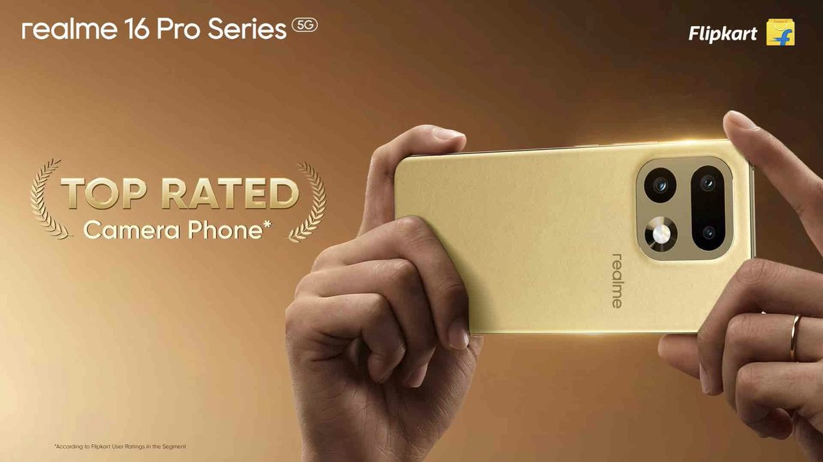 techguideoff's tweet photo. realme 16 Pro Series gains strong love on Flipkart for its 200MP LumaColor Portrait camera, becoming a top-rated choice. 😊
#realme
#realme16proseries @realmeIndia https://t.co/CKvcOpA6Jm