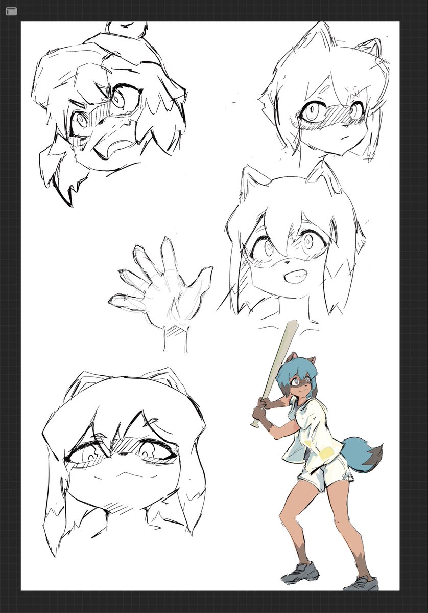 adaseuuu's tweet image. Michiru from BNA #furry #BNA