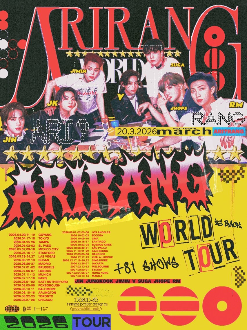 moonchild_ugh's tweet image. #ARIRANG | 2026 WORLD TOUR.💥