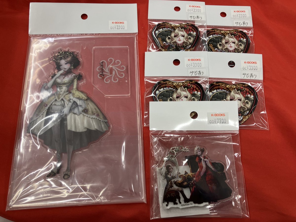 入荷情報】 第五人格 IdentityV アクリルキーホルダー 作曲家&血の女王