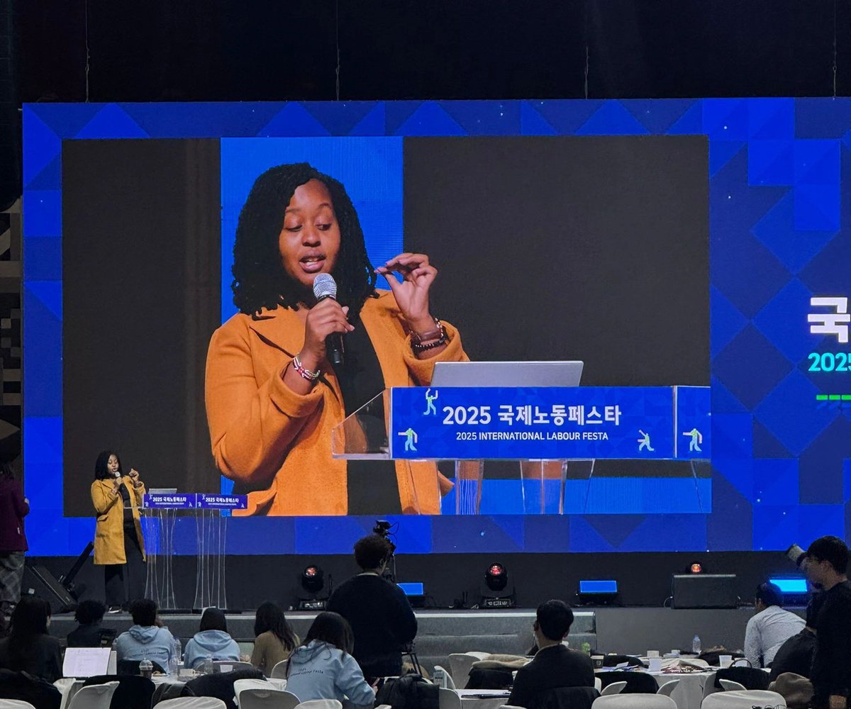 ADEL_PCNS's tweet photo. 🌍 Proud to spotlight Vicky Aridi, our ADEL 2024 alumna ! Invited by the International Labour Organization (ILO) and the Government of Korea, Vicky spoke at the International Labour Festa to contribute to high-level discussions on:

🤝 Strengthening tripartite social dialogue
👥 Advancing intergenerational partnerships
💼 Promoting decent youth employment
🧠 Upholding well-being and rights at work for young workers worldwide

@AridiVicky

#ADEL_achievements #AtlanticDialogues #YouthEmployment #FutureOfWork