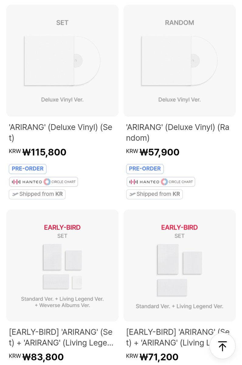 GObyToDoRo's tweet photo. [PRE-ORDER] ALBUM ARIRANG BTS 

*PRICE IN PICT

✅️ Incl Est. EMS + TAX
✅️ BERSIH INA https://t.co/Kp8C530tGU