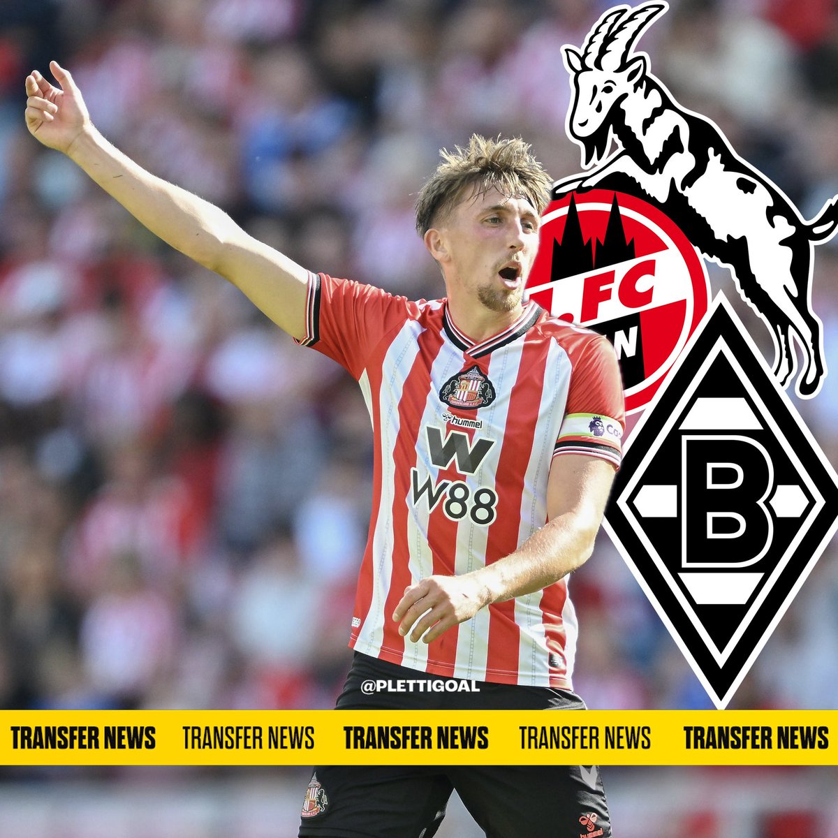 Plettigoal's tweet image. 🚨🐐 1. FC Köln and Borussia Mönchengladbach are exploring a deal to sign Dan #Neil, either in January or on a free transfer in the summer.

The 24 y/o’s contract at Sunderland expires in the summer. One to watch.

@berger_pj | @SkySportDE 🏴󠁧󠁢󠁥󠁮󠁧󠁿
