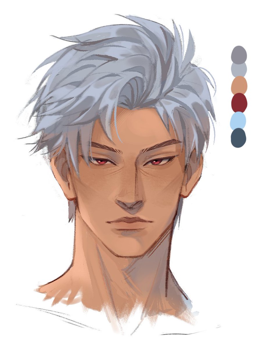 pzxce's tweet image. v boring painting practice