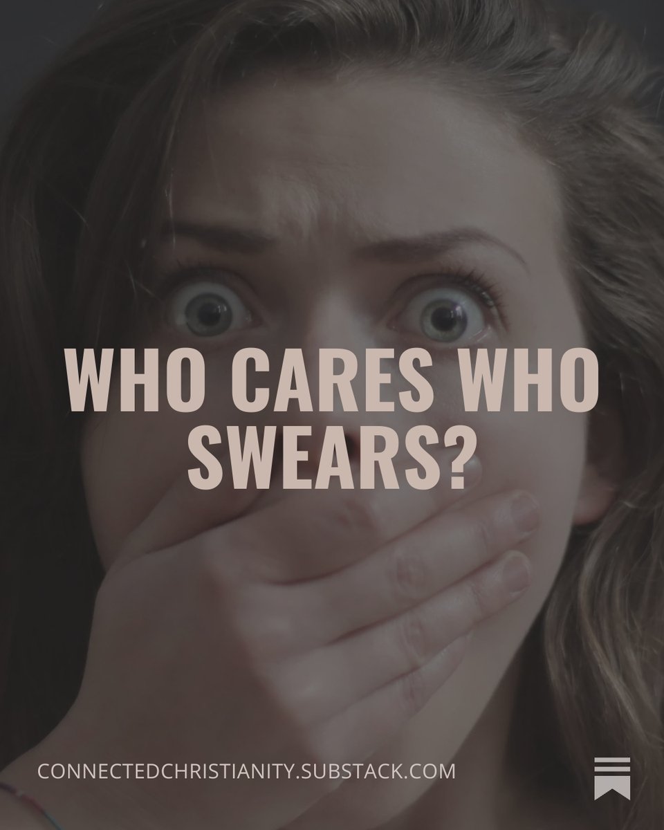 Who Cares Who Swears? A reflection on the increased use of swearing in public life and media with a Christian perspective on swearing. open.substack.com/pub/connectedc…