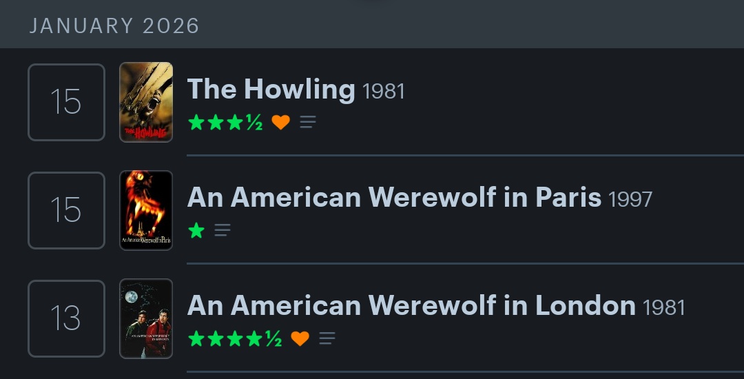 Tubi being my main source for werewolf watching 🫂🫂🫂