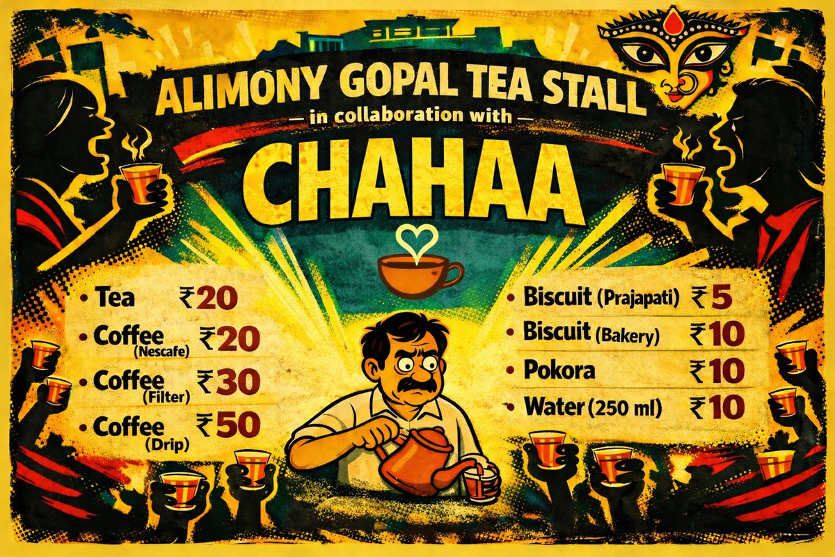 When is your turn?
🤡 
#FalseCases #AlimonyGopalTeaStall