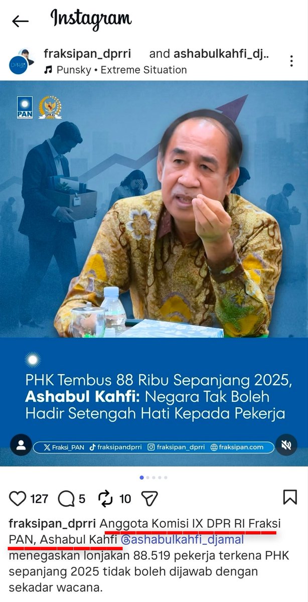 Pak Ashabul Kahfi anggota DPR RI periode 2019 - 2024 adalah Ketua Komisi VIII yg ikut membersamai penandatanganan MOU Haji 2024 ke Saudi dan skrg terpilih lagi jd anggota DPR RI periode 2024 - 2029 tp jd anggota komisi IX.

Kira² Pak Boyamin jd melaporkan anggota dari