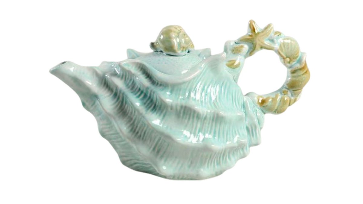 seashell teapots 🐚
