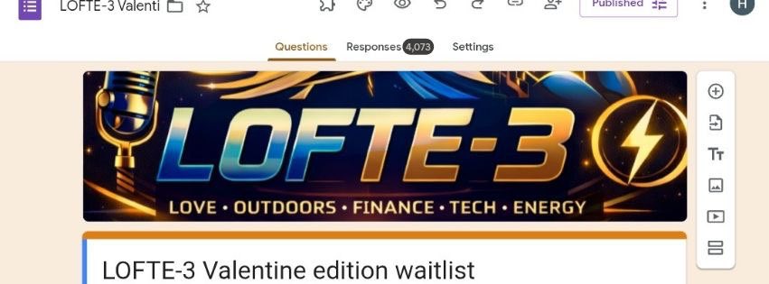 When we lost our previous X account, we had this fear regards our upcoming event.

But our team did it!!!!

4k+ signups in two weeks and event is still a month away!

4k+ web3 audience ready for blockchain interactions on Feb 17th!

See you there
Lofte.live