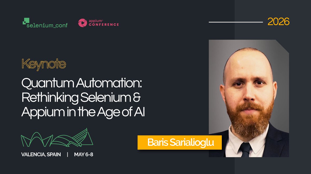 SeleniumConf tweet media