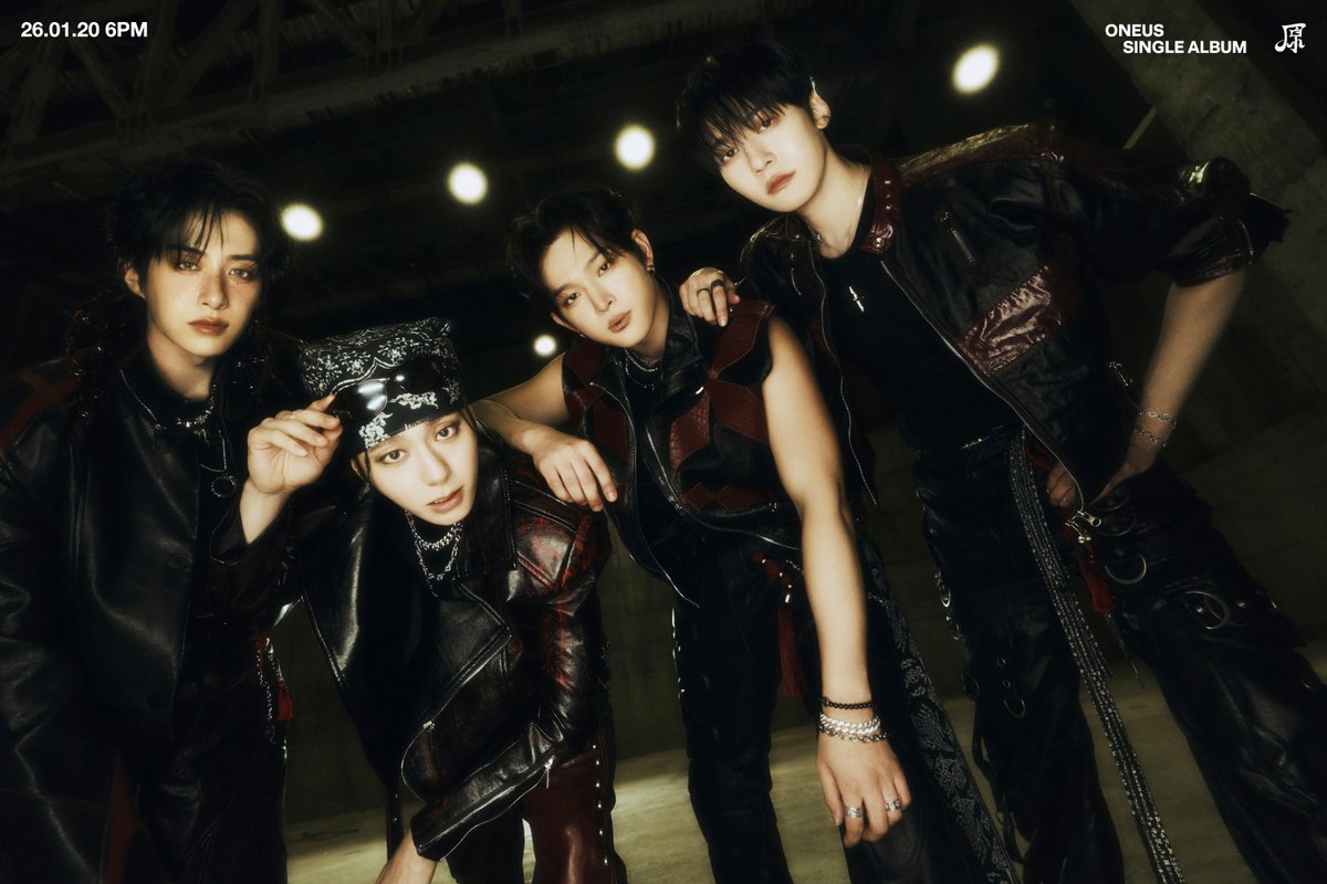 official_ONEUS's tweet image. [#원어스]

SINGLE ALBUM [原]

🎇 GROUP CONCEPT PHOTO #3 🎇

2026.01.20 6PM (KST) RELEASE✔

#ONEUS #原 #Grenade