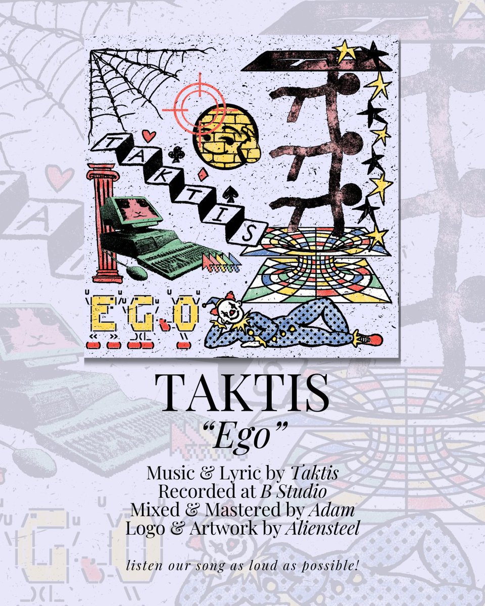 Taktis punya single baru judulnya "ego". Dengerinnn yaaa plisssss 👉👈🥺