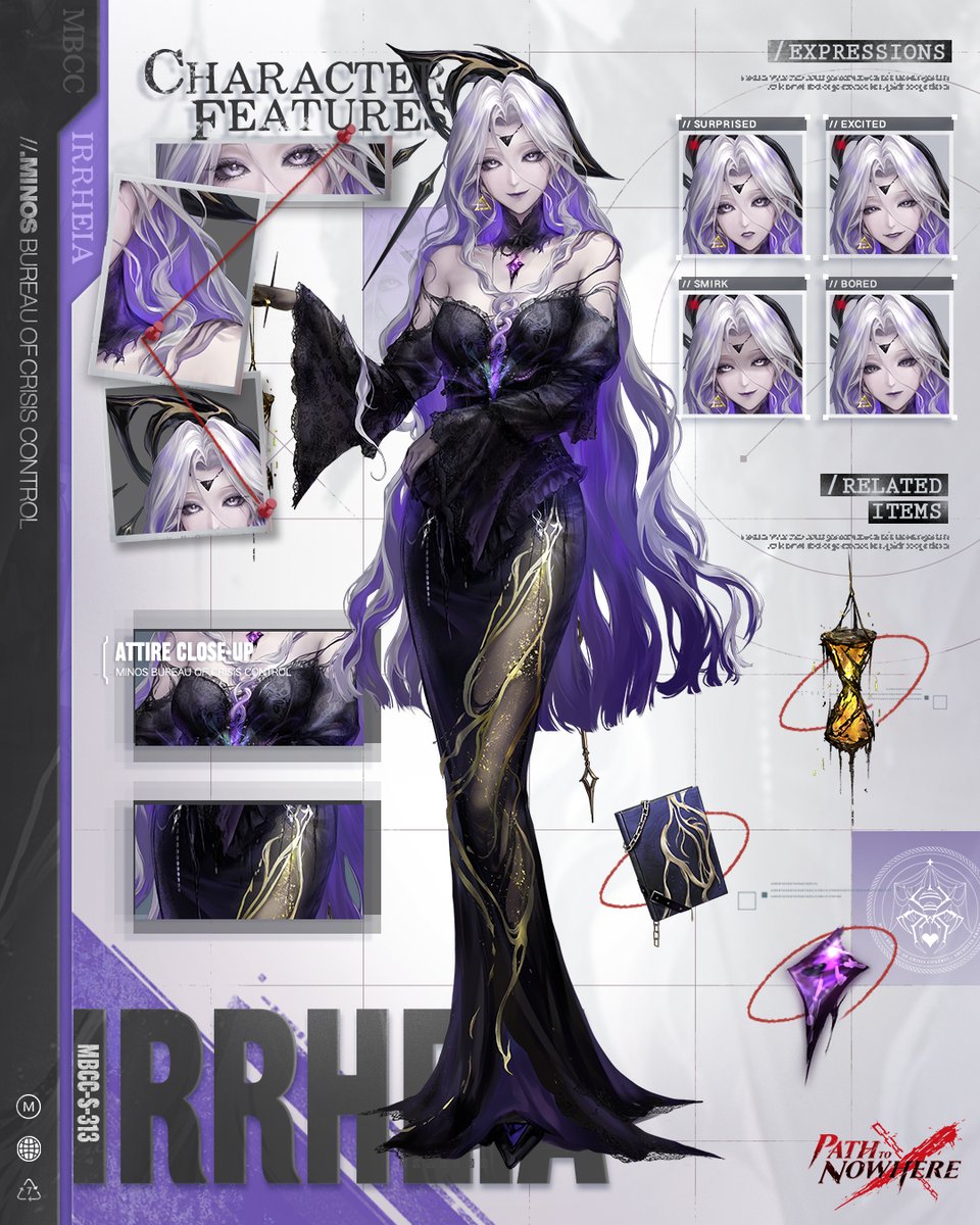 PathtoNowhereEN's tweet image. ■ Detailed Report on the Sinner

Chief, here are some rough notes on the Sinner, Irrheia. Please take a look!

"I eagerly await the next act you'll unveil for me."

#PathtoNowhere #PTN #WitchwovenFolio