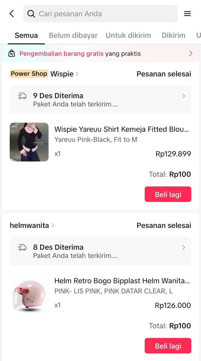 mystique_een's tweet image. EVENT TIKTOK BAYAR RP 100 KEMBALI ‼️

Yang mau ikutan, gaskeun sekarang sebelum telat!

Buat yang mau barter/potong harga bareng aku, ikutin langkahnya yaa 👇

1. Klik link ini biar fitur muncul : vt.tiktok.com/ZSHoA52fRTha5-…

next&amp;gt;

#jobreceh #freelance #zonauang #zonajajan #zonaBU