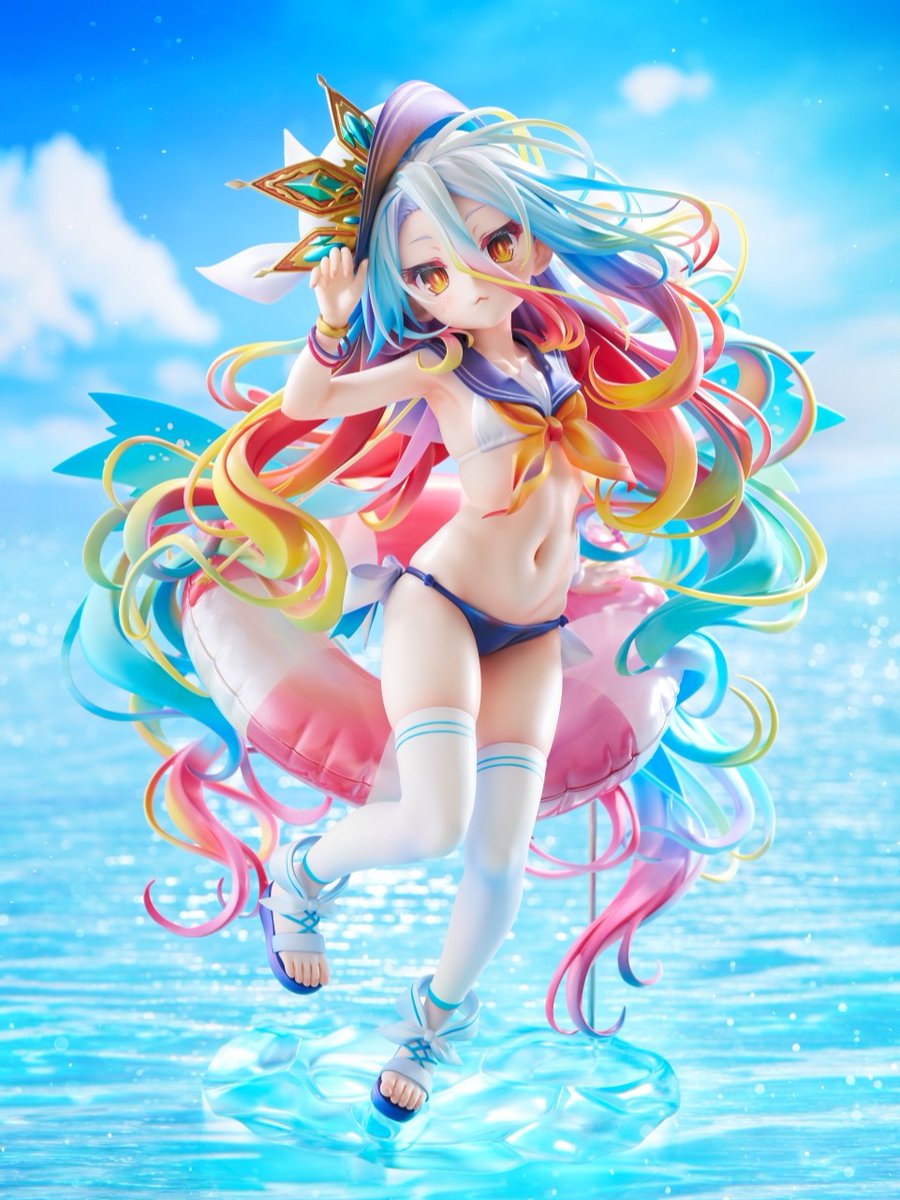 🏖️夏のきらめきをそのままに🏖️ 『ノーゲーム・ノーライフ』より 白