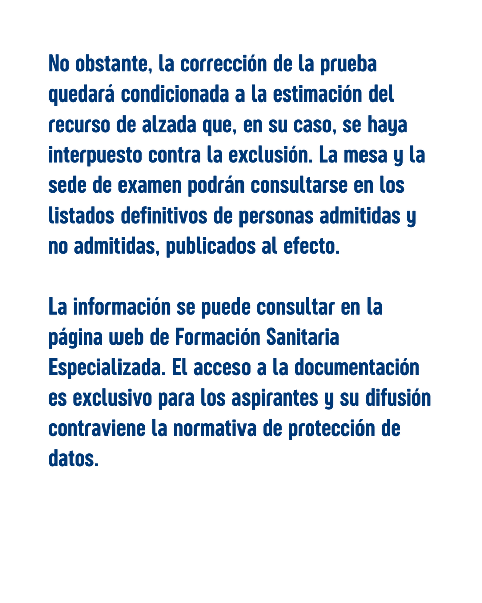 El Ministerio de Sanidad ha publicado las listas definitivas de enfermeras admitidas y no admitidas a las pruebas selectivas de Formación Sanitaria Especializada correspondientes a la convocatoria 2025/2026.