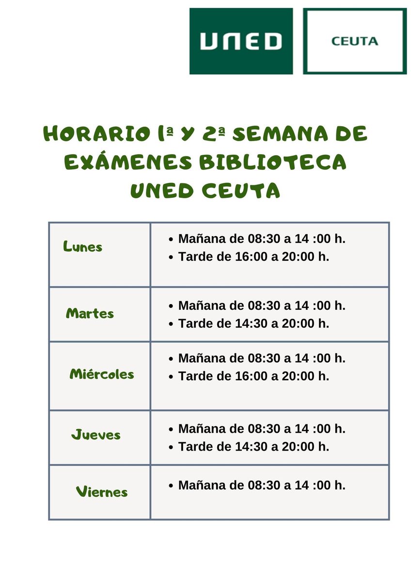 UNED Ceuta tweet media