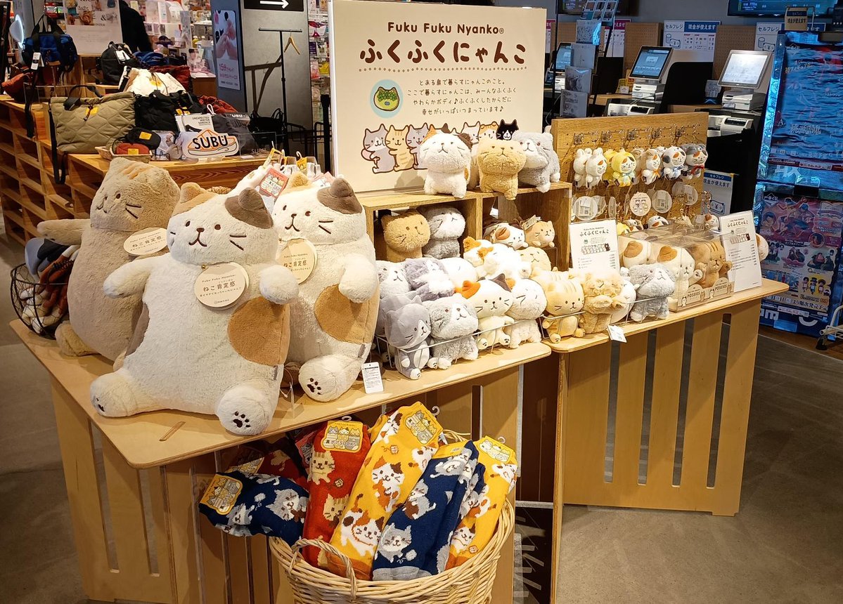 ふくふくにゃんこ が大集合❣ ふくふくのやわらかボディに しあわせ