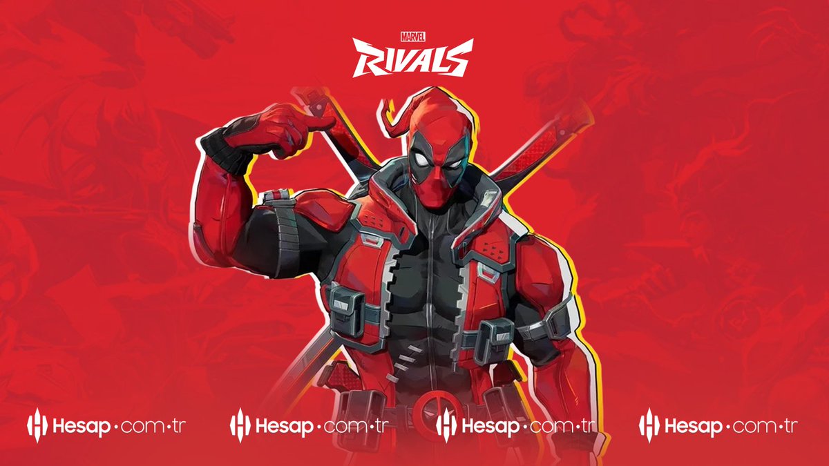 Yeni Karakter Deadpool Şimdi Oyunda! 🗡️📷 

Marvel Rivals’a kaosun ve mizahın ustası Deadpool resmen eklendi!Hızlı oynanışı, beklenmedik hamleleri ve kendine has tarzıyla savaş alanında dengeleri altüst etmeye hazır.  

Lattices ihtiyaçların için indirimli, güvenilir ve hızlı