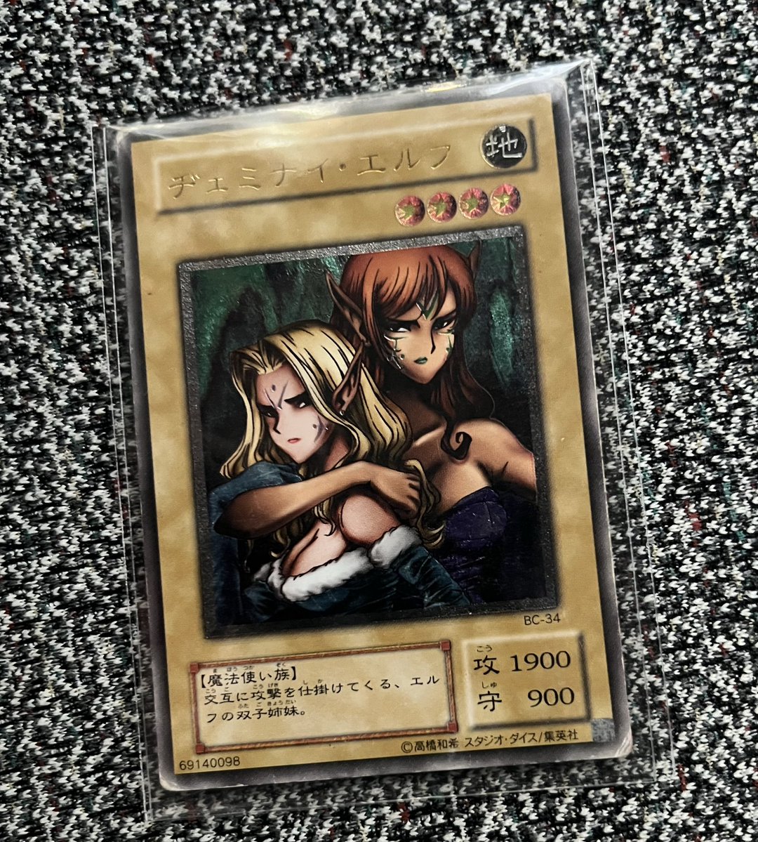 ヂェミナイエルフのレリーフも入ってた 状態そこまでだけど1000円なら